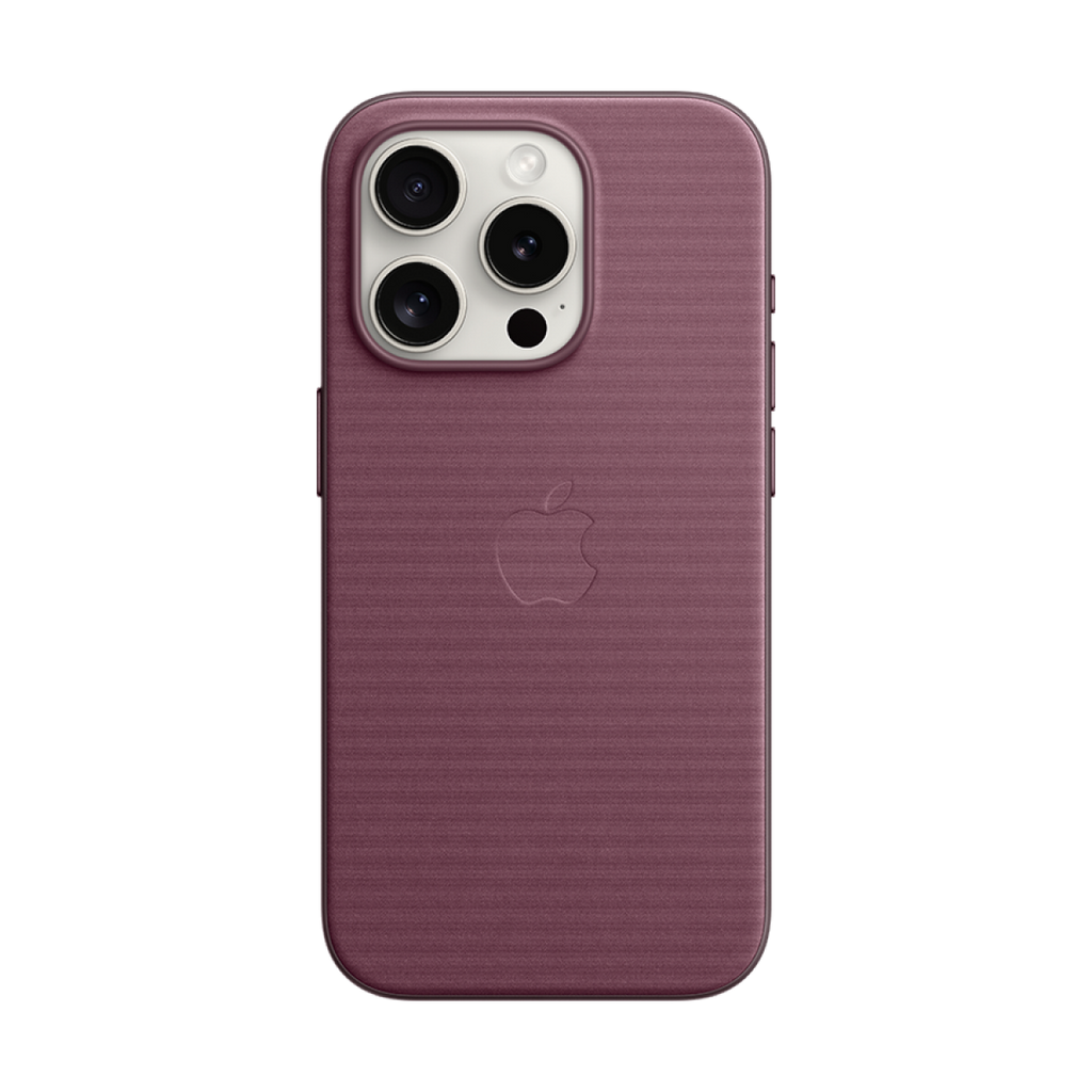 iPhone 15 Pro FineWoven Case with MagSafe - Mulberry,Model A3134