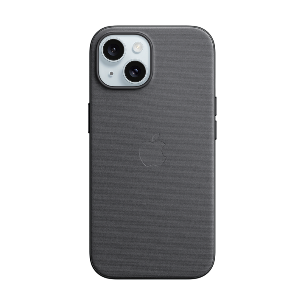 iPhone 15 FineWoven Case with MagSafe - Black,Model A3132