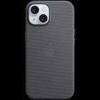 iPhone 15 FineWoven Case with MagSafe - Black,Model A3132