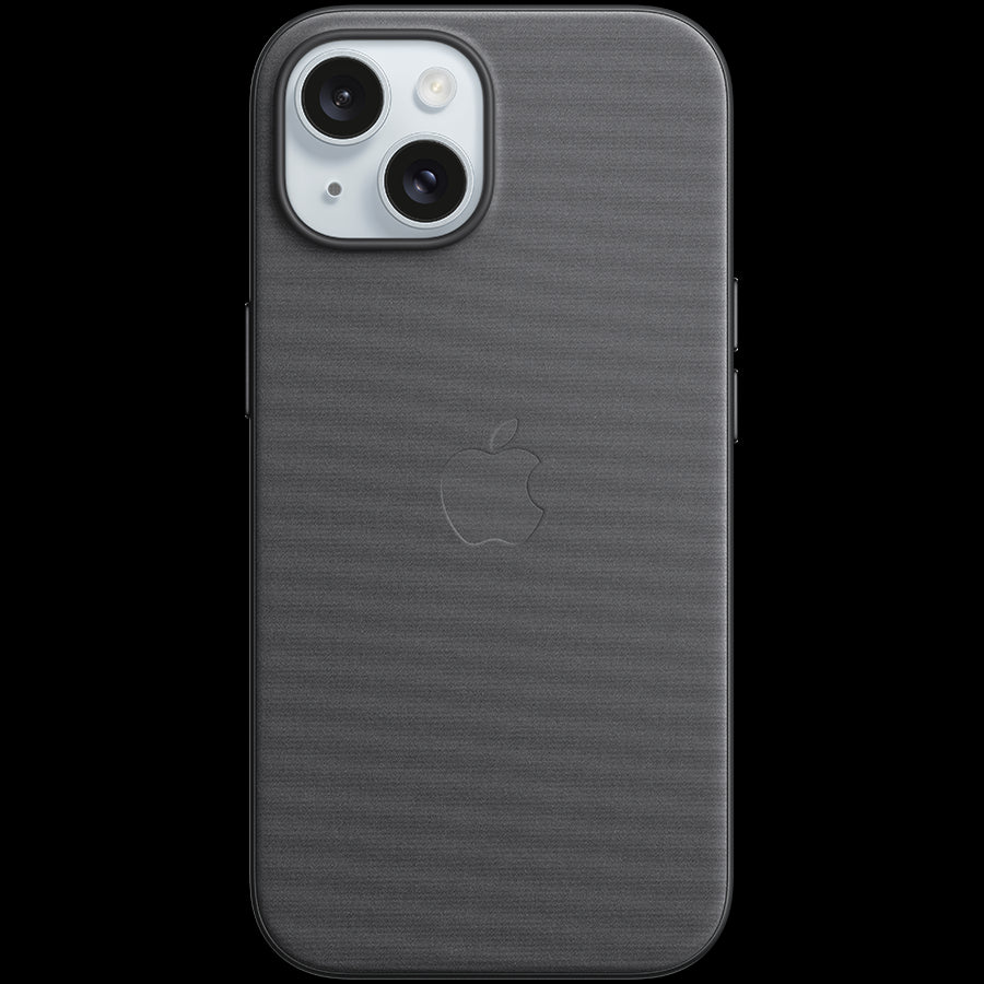 iPhone 15 FineWoven Case with MagSafe - Black,Model A3132