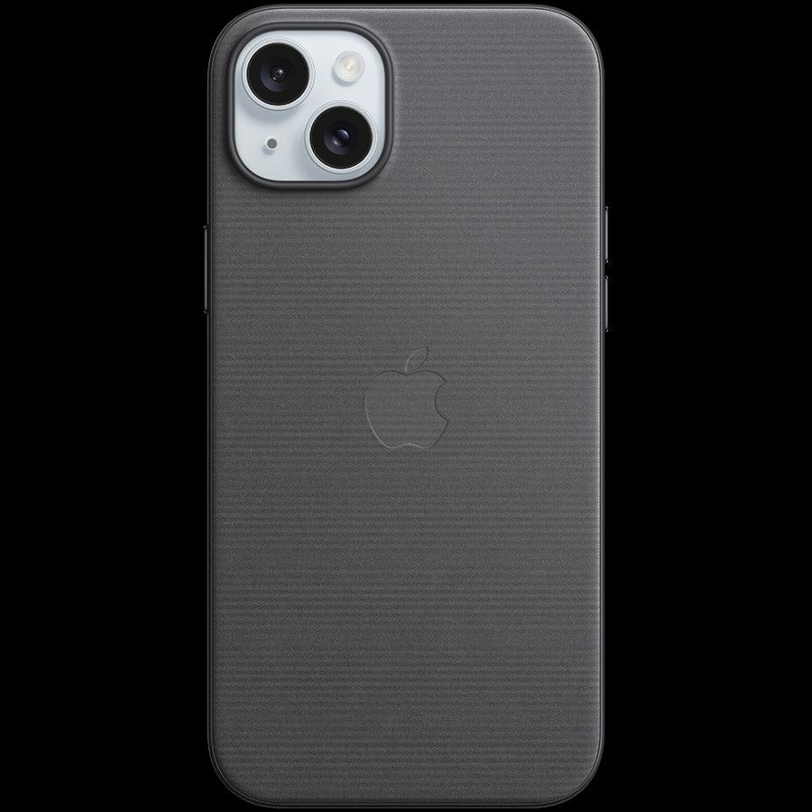 iPhone 15 Plus FineWoven Case with MagSafe - Black,Model A3133