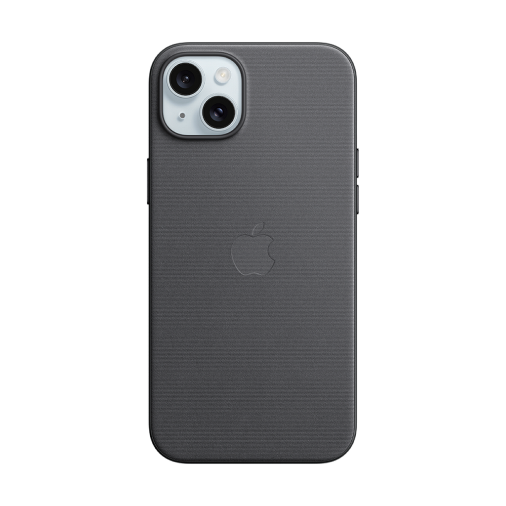 iPhone 15 Plus FineWoven Case with MagSafe - Black,Model A3133