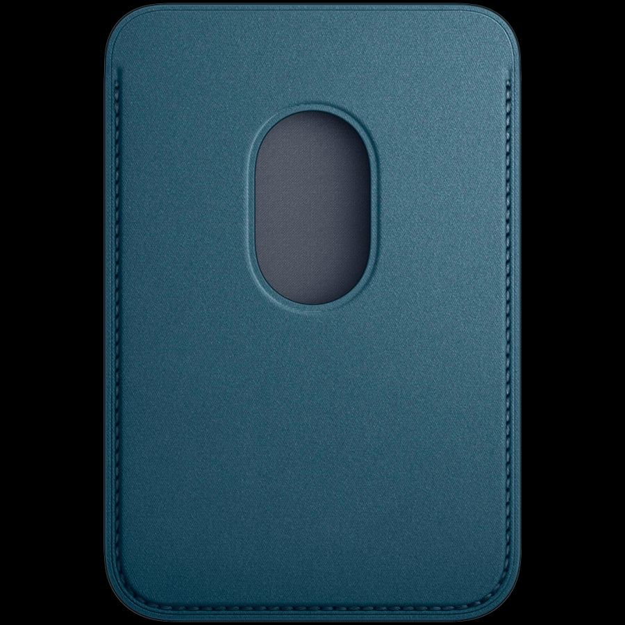 iPhone FineWoven Wallet with MagSafe - Pacific Blue,Model A3131