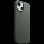 iPhone 15 FineWoven Case with MagSafe - Evergreen,Model A3132