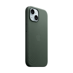 iPhone 15 FineWoven Case with MagSafe - Evergreen,Model A3132