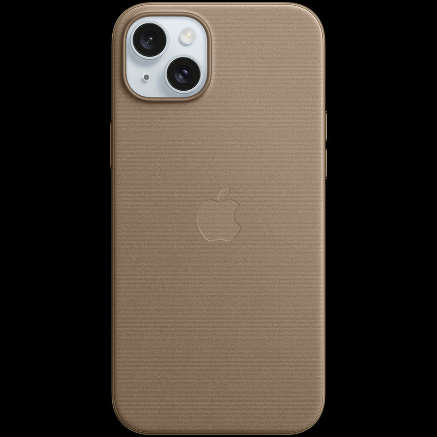 iPhone 15 Plus FineWoven Case with MagSafe - Taupe,Model A3133