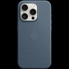iPhone 15 Pro FineWoven Case with MagSafe - Pacific Blue,Model A3134