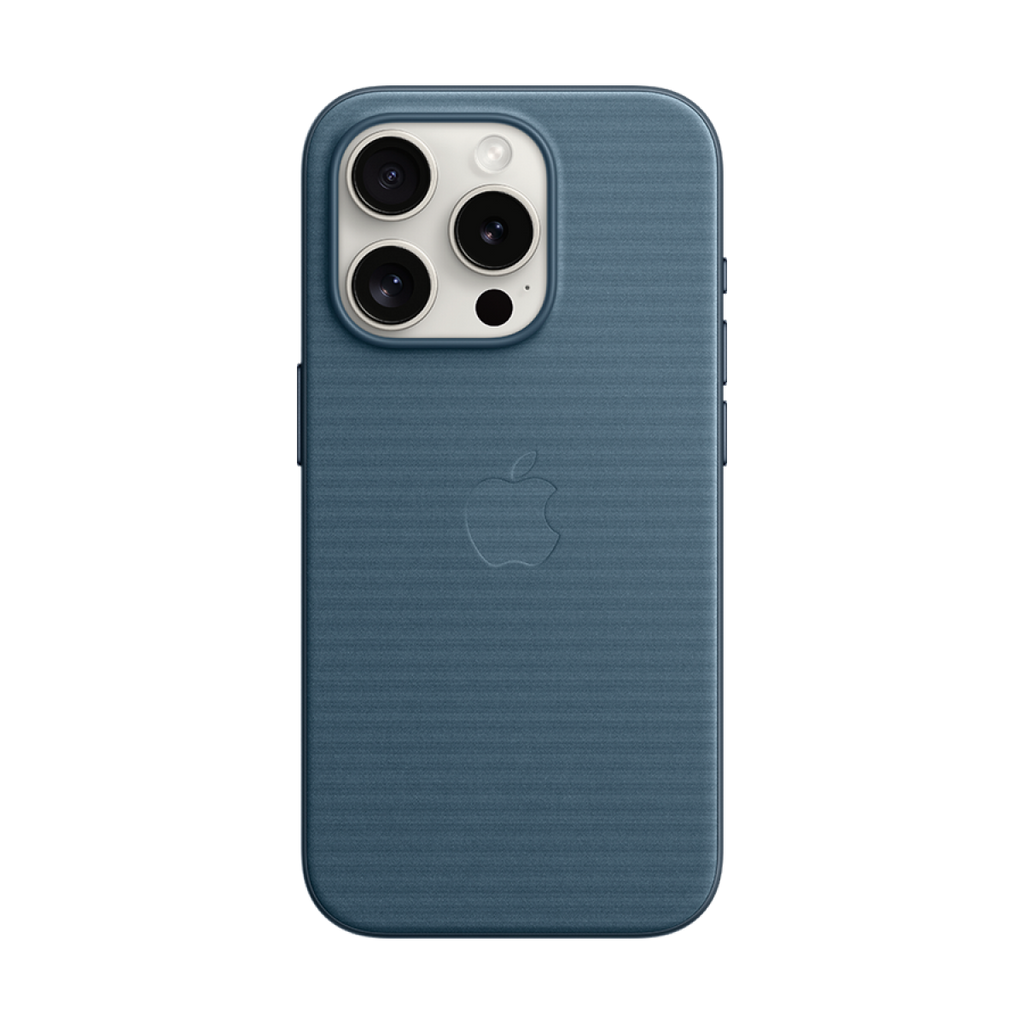 iPhone 15 Pro FineWoven Case with MagSafe - Pacific Blue,Model A3134