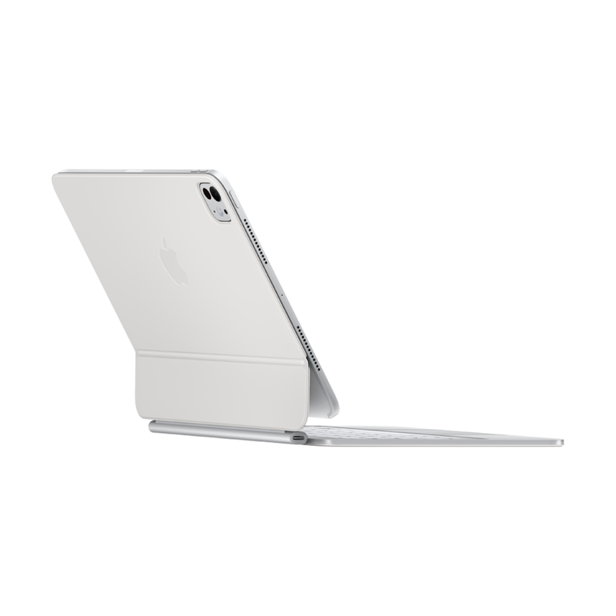Magic Keyboard for iPad Pro 11_inch (M4) - International English - White,Model A2975