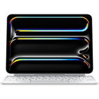 Magic Keyboard for iPad Pro 11_inch (M4) - International English - White,Model A2975
