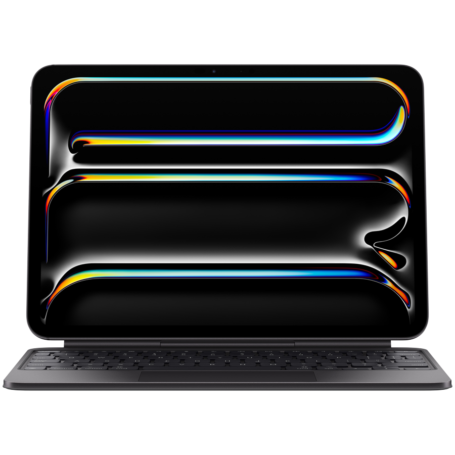 Magic Keyboard for iPad Pro 11_inch (M4) - International English - Black,Model A2975