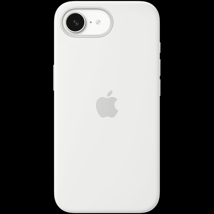 iPhone 16e Silicone Case – White