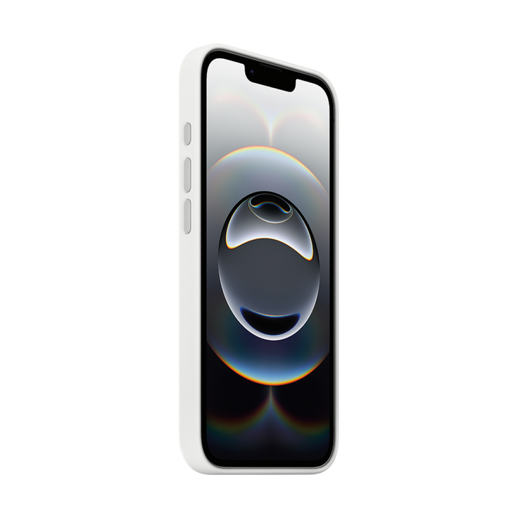 iPhone 16e Silicone Case – White