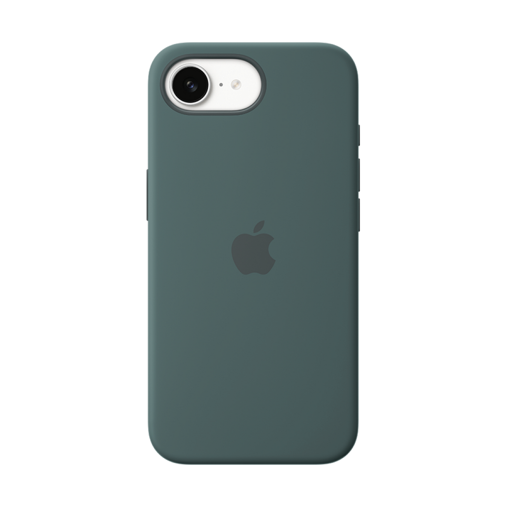 iPhone 16e Silicone Case – Lake Green