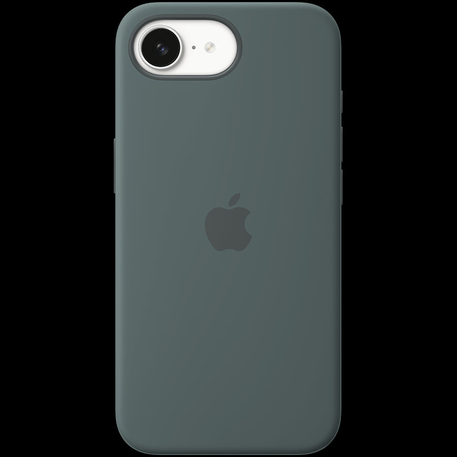iPhone 16e Silicone Case – Lake Green