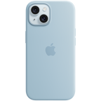 iPhone 15 Silicone Case with MagSafe - Light Blue,Model A3123