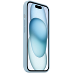 iPhone 15 Silicone Case with MagSafe - Light Blue,Model A3123
