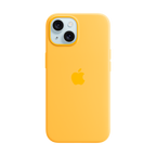 iPhone 15 Silicone Case with MagSafe - Sunshine,Model A3123