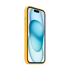 iPhone 15 Silicone Case with MagSafe - Sunshine,Model A3123