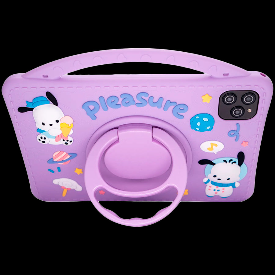 VGKE 10.1" HF IPS Kids Tablet - Mediatek MT6737 CPU, 2GB RAM, 32GB Storage, 3G + Wifi, Bluetooth 4.0, Android, Type C - PURPLE