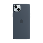 iPhone 15 Plus Silicone Case with MagSafe - Storm Blue,Model A3124