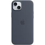 iPhone 15 Plus Silicone Case with MagSafe - Storm Blue,Model A3124