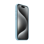 iPhone 15 Pro Silicone Case with MagSafe - Light Blue,Model A3125