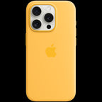 iPhone 15 Pro Silicone Case with MagSafe - Sunshine,Model A3125