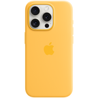 iPhone 15 Pro Silicone Case with MagSafe - Sunshine,Model A3125