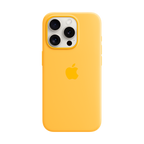 iPhone 15 Pro Silicone Case with MagSafe - Sunshine,Model A3125
