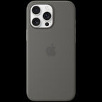 iPhone 16 Pro Max Silicone Case with MagSafe - Stone Gray,Model A3316