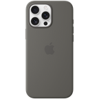 iPhone 16 Pro Max Silicone Case with MagSafe - Stone Gray,Model A3316