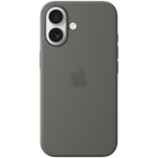 iPhone 16 Silicone Case with MagSafe - Stone Gray,Model A3313