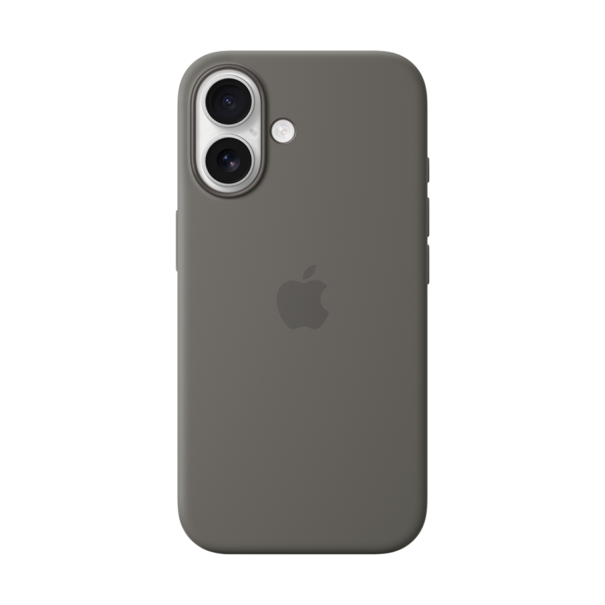 iPhoneÊ16 Silicone Case with MagSafe - Stone Gray,Model A3313