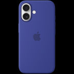 iPhone 16 Silicone Case with MagSafe - Ultramarine,Model A3313