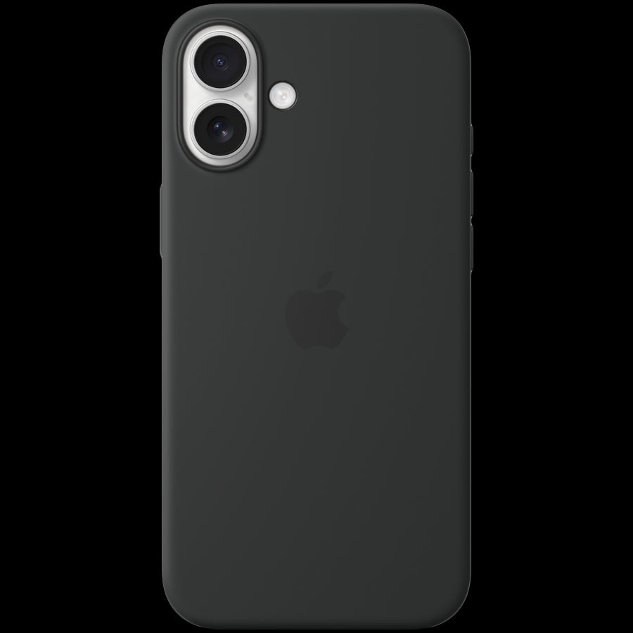 iPhone 16 Plus Silicone Case with MagSafe - Black,Model A3314