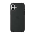 iPhone 16 Plus Silicone Case with MagSafe - Black,Model A3314