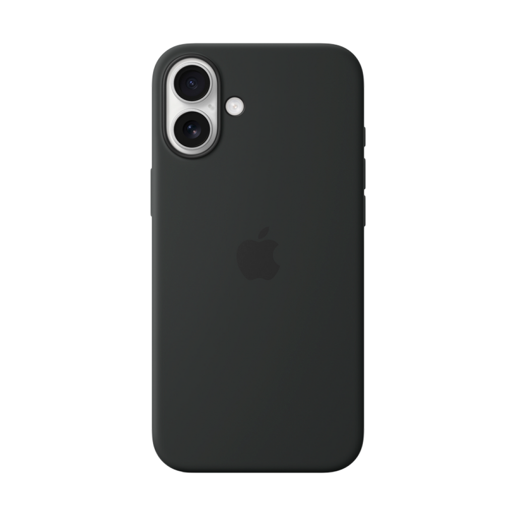 iPhone 16 Plus Silicone Case with MagSafe - Black,Model A3314