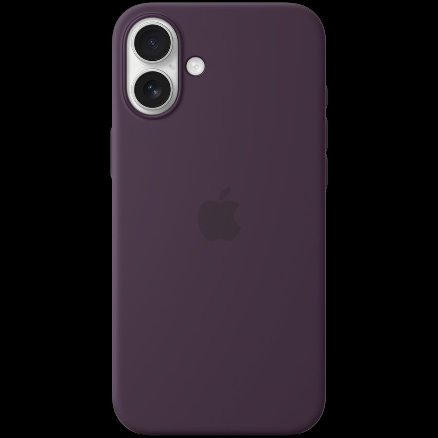 iPhone 16 Plus Silicone Case with MagSafe - Plum,Model A3314