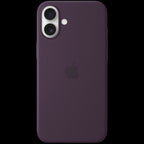 iPhone 16 Plus Silicone Case with MagSafe - Plum,Model A3314