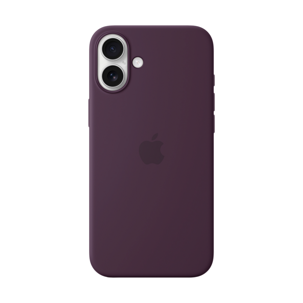 iPhone 16 Plus Silicone Case with MagSafe - Plum,Model A3314