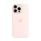 iPhone 15 Pro Max Silicone Case with MagSafe - Light Pink,Model A3126