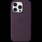 iPhone 16 Pro Silicone Case with MagSafe - Plum,Model A3315