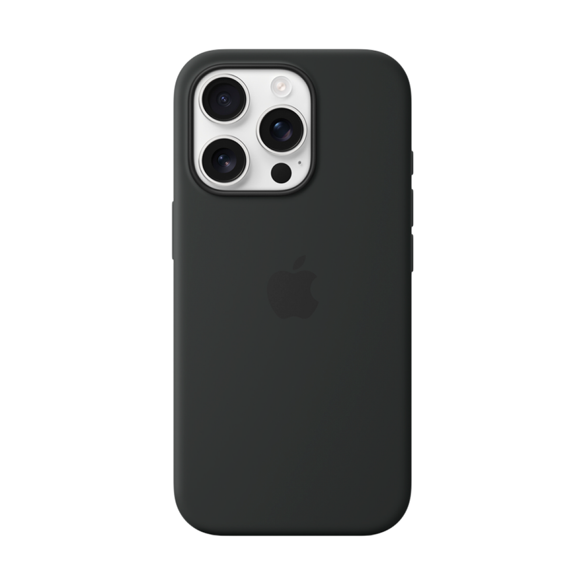 iPhoneÊ16 Pro Silicone Case with MagSafe - Black,Model A3315