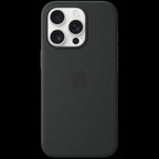iPhone 16 Pro Silicone Case with MagSafe - Black,Model A3315