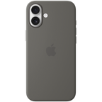 iPhone 16 Plus Silicone Case with MagSafe - Stone Gray,Model A3314