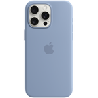 iPhone 15 Pro Max Silicone Case with MagSafe - Winter Blue,Model A3126