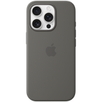 iPhone 16 Pro Silicone Case with MagSafe - Stone Gray,Model A3315