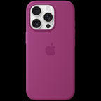iPhone 16 Pro Silicone Case with MagSafe - Fuchsia,Model A3315