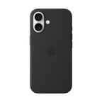 iPhone 16 Silicone Case with MagSafe - Black,Model A3313
